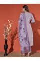 Wine-Roman silk kurta set