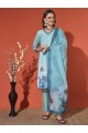 Sea Green Shimmer Kurta Set