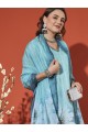 Sea Green Shimmer Kurta Set